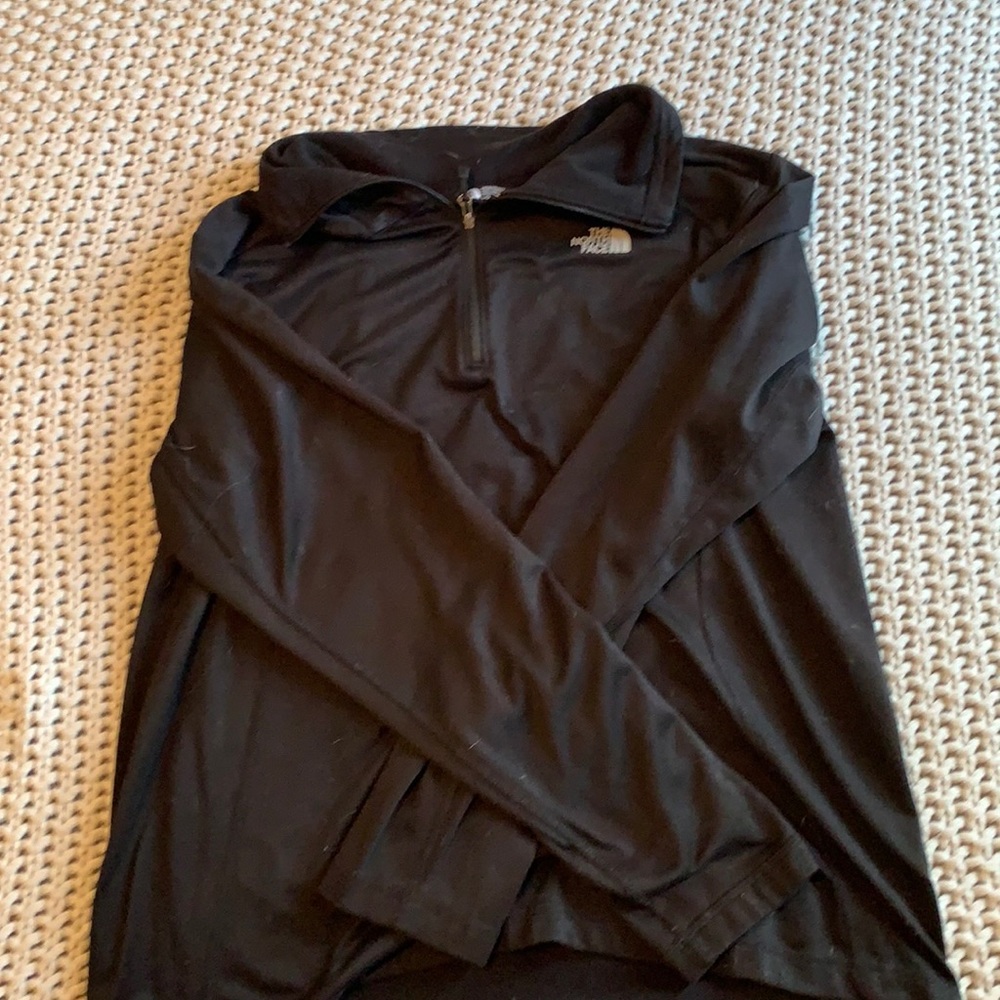 Men’s North Face Quarter Zip Sweatshirt Size Large